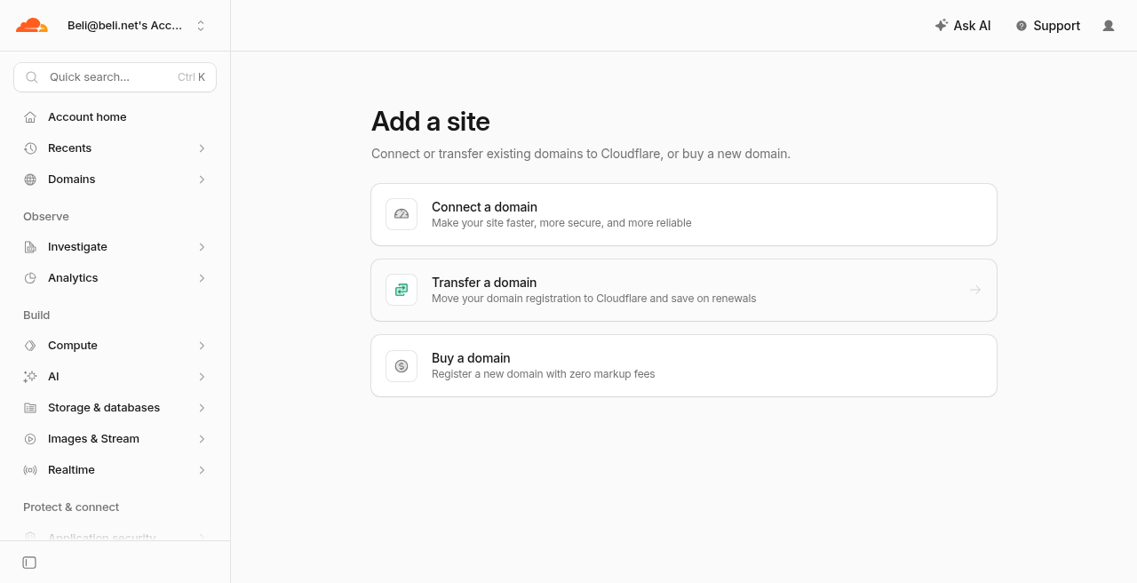 Choose Free plan while onboarding